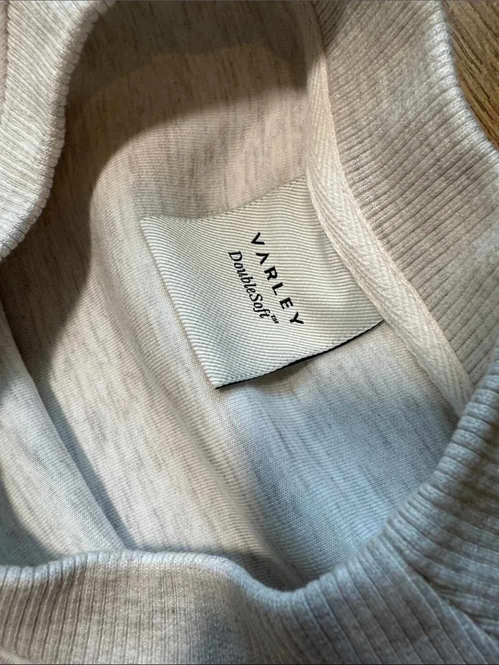 Varley DoubleSoft Maple Dress Ivory Marl Small - Picture 5 of 15
